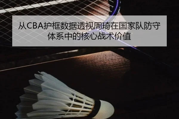 从CBA护框数据透视周琦在国家队防守体系中的核心战术价值